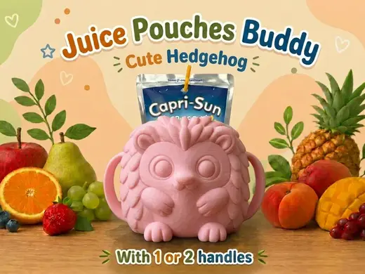 Hedgehog Juice Pouches Buddy Holder
