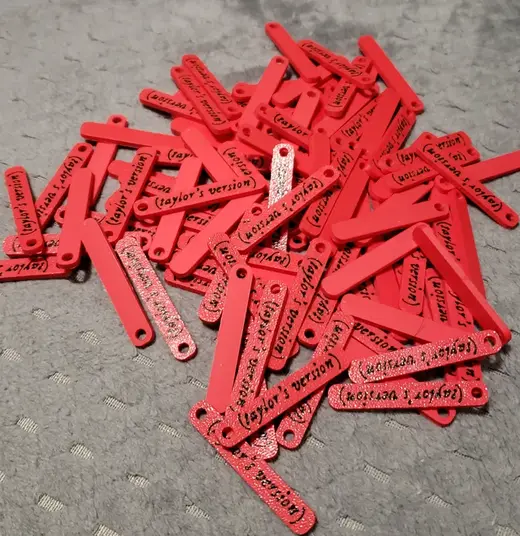 Taylor's Version Keychain