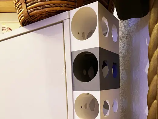 Modulares Flaschenregal