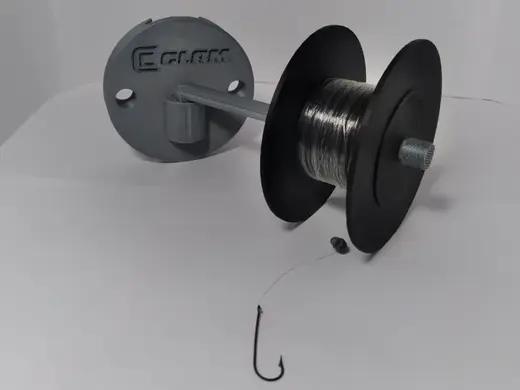 Clam Rattle Reel with ClamLock (No extra Hardware)