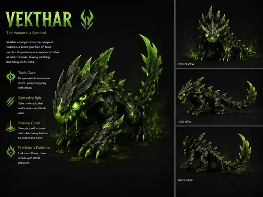 Vekthar – The Venomous Sentinel