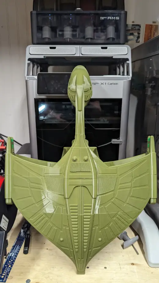 Romulan Deridex Battle Cruiser 1:2000 scale