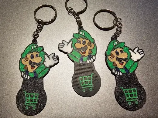 Luigi Cart Coin - Canadian Loonie