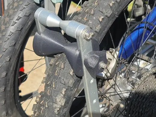 1UP USA Bike Rack Wheel Holder Cones Quick Adjust