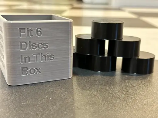 Fit 6 Discs In A Box