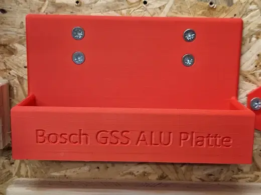 Bosch GSS 18V - 13 Halter für ALU Platte