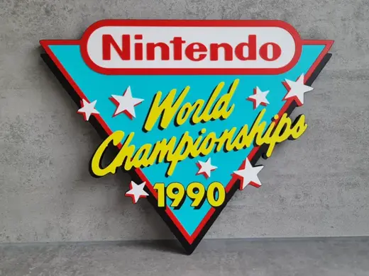 Nintendo World Championship Logo / Sign