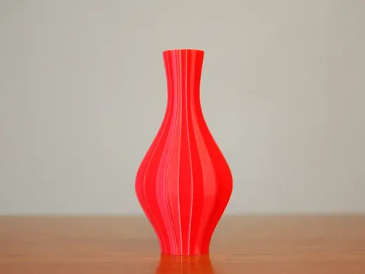 Fancy Patterned Vase