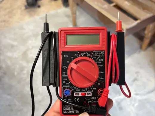 HF 63759 multimeter prong holder
