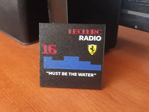 Charles Lecrerc Radio "Must be the water"