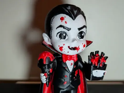 Chibi Dracula - Cute Vampire with Ice Cream AMS