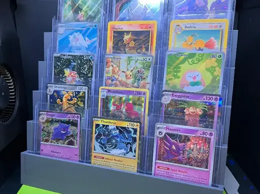 TCG 15 Card Tiered Display Stand