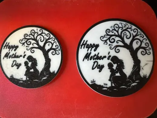 Mother & Daughter Coaster – Mother’s Day Gift