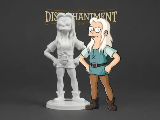 Bean from Disenchantment Figure