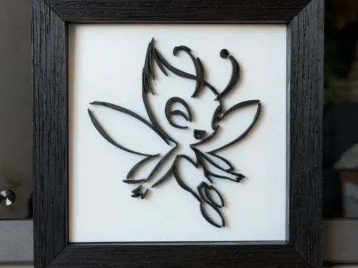 Celebi Mythical Pokémon - 2D Art Style Wall Framed