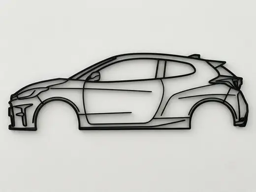 Toyota GR Yaris Wall Art