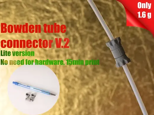 Bowden/PTFE tube connector lite