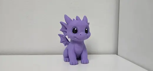 Cute Baby Dragon Sitting Holiday Figurine