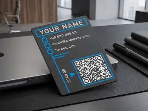 Business Card BC037QR