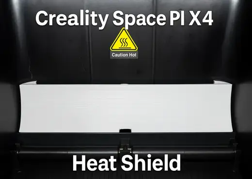 Creality SpacePi X4 X4L Heat Shield Deflector