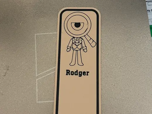 Dandy's World Rodger Book Mark