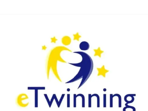 eTwinning Logo Stencil • Education & School Decor