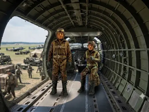 USAAF Pilot – WWII (Standing & Seated Variants)