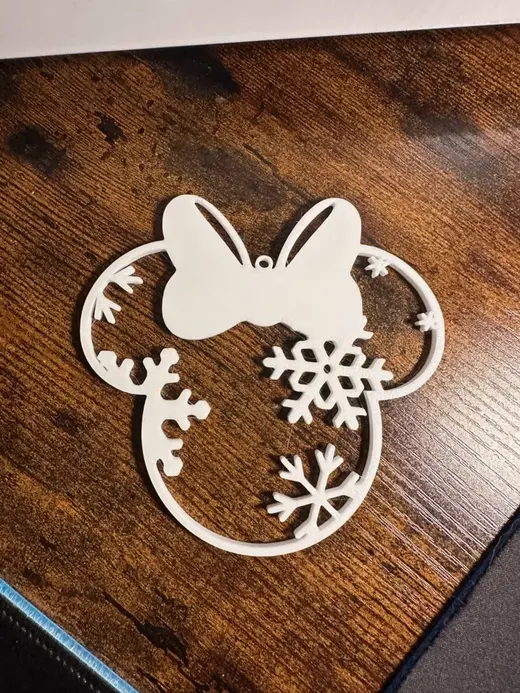 Christmas ornament disney mickey Minnie Mouse