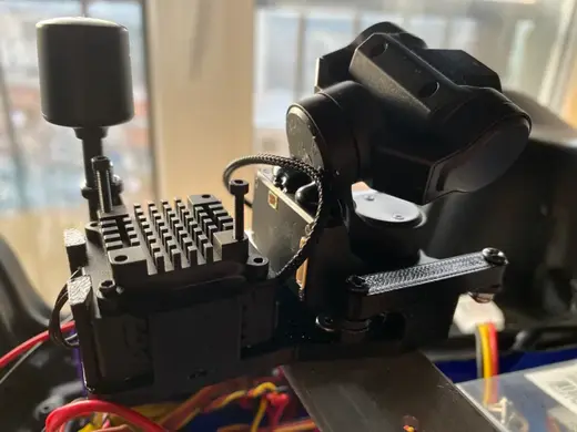 Caddx GM3 / C20-T Gimbal Mount with DJI O3 Unit