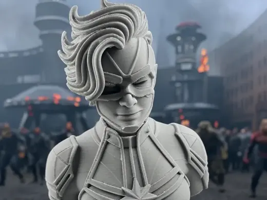 Buste Captain Carol Danvers v3