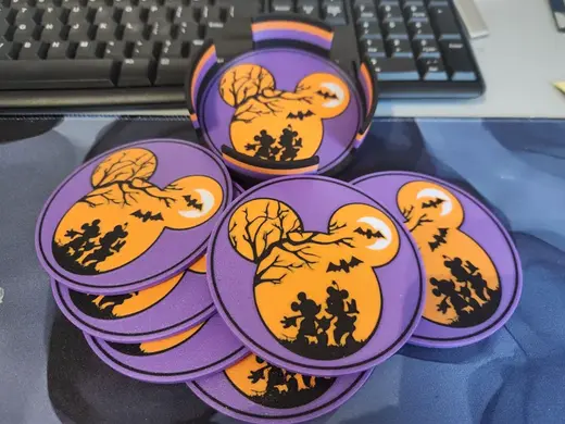 Disney Halloween Coaster set