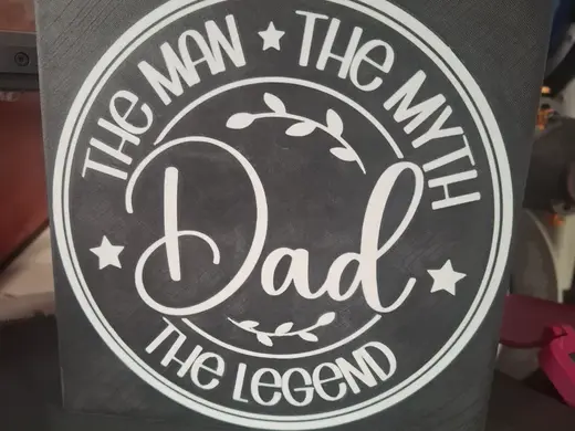 The man The myth the legend DAD lightbox