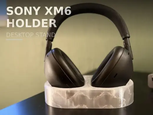 Sony WH-1000XM6 (XM6) Desktop Holder (weighted)