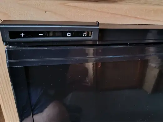Display cover for the Vigo-cool 65 fridge
