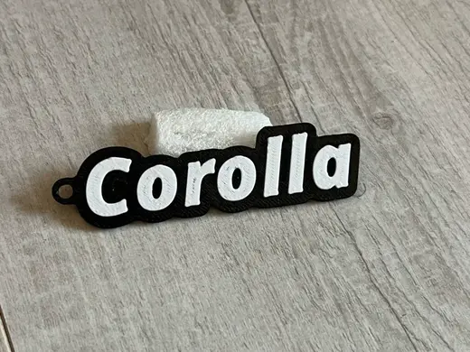 Toyota COROLLA Keychain