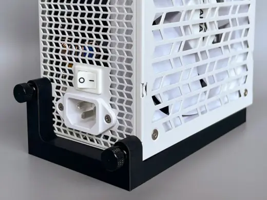 ATX PSU Holder on a Magnetic Base (Parametric)