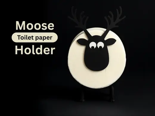 Moose Toilet Paper Holder