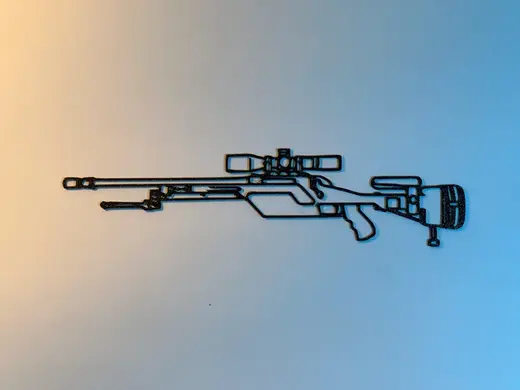 Art mural SSG 08 CSGO/CS2