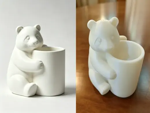 熊猫 笔筒桌面摆件