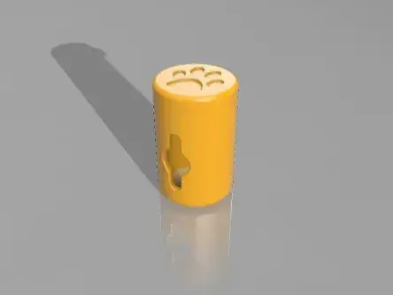 Dog waste bag holder