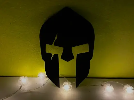 Greek Krieger Helm Wandtattoo