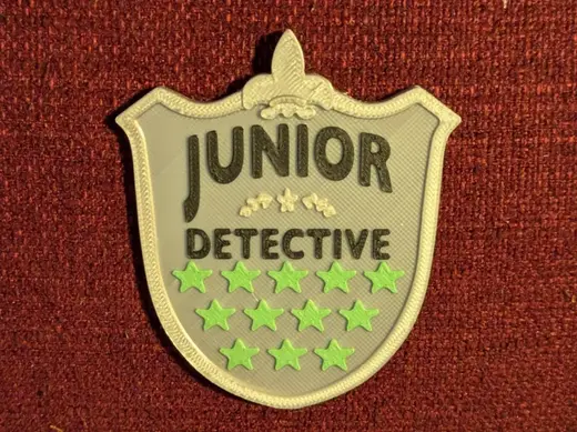 Nancy Drew Junior Detective Badge