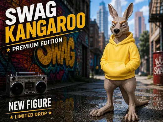 Cool swag Kangaroo