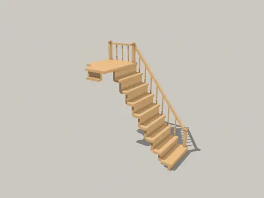 Staircase for Sylvanian Families doll house