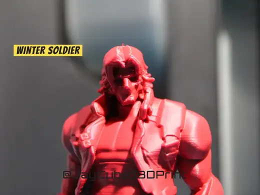 Winter Soldier - Fan Art Sculpture