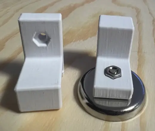 Aluminum Magnet Channel Clip