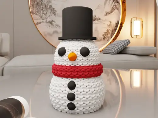 Knitted Snowman (NO AMS)