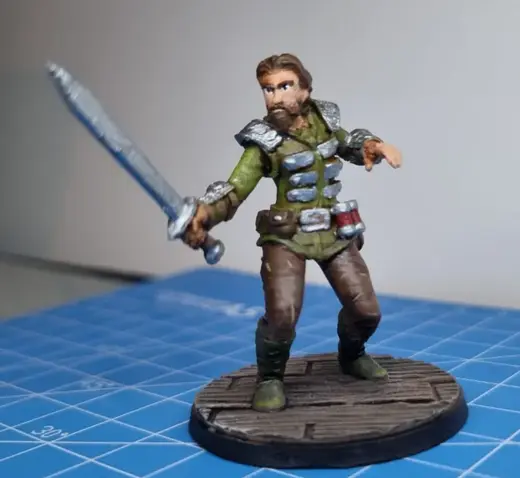 Miniature Adventurer DnD Minifigure Roleplay - V1