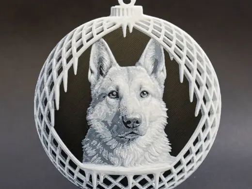Christmas Bauble / Ornament / german shepherd