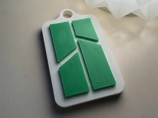 Bambu Logo Keychain